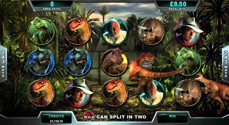 Jurassic Park slot maşını ilə dinozavrların dövrünə qayıdın